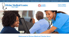 Desktop Screenshot of divinemedicalcentre.net